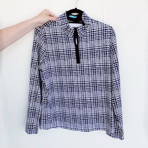 J McLaughlin quarter zip
